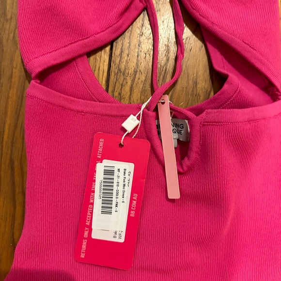 Beginning Boutique Blake Pink Mini Dress Size XS. Never worn, NWT. - Picture 4 of 5